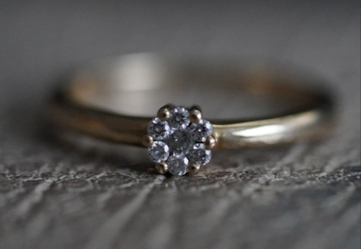 Classic Engagement Ring up-close