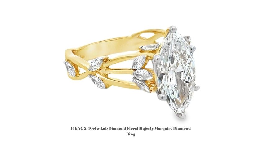 Nature motif, reminiscent of Victorian style ring.