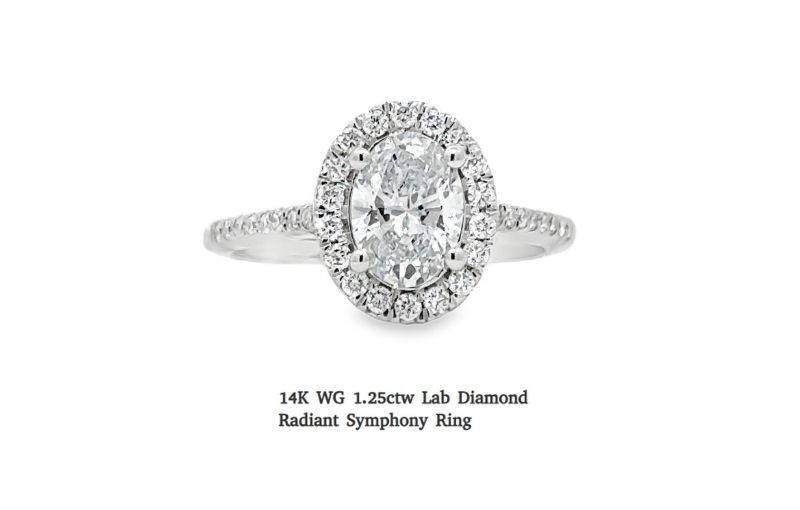 Edwardian and Art Deco influence oval diamond ring.