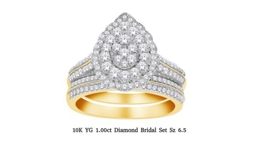 Vintage-inspired Cluster Diamond ring setting.