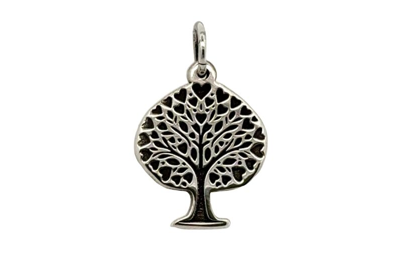 Silver tree of life pendant.