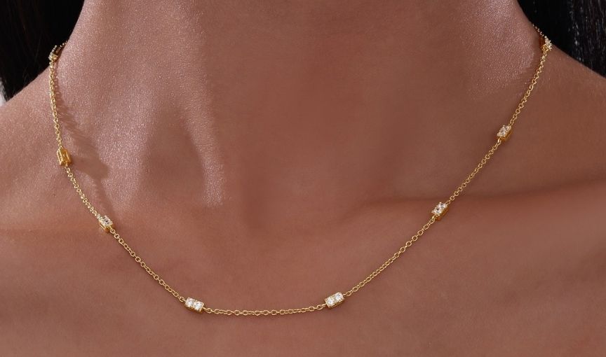 The Versatility of Diamond Station Necklaces