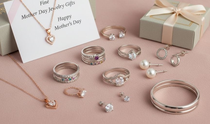 Mother’s Day jewelry gift set display