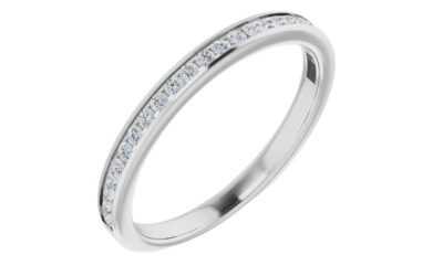 The Sleek Protection of Channel Set Diamonds
