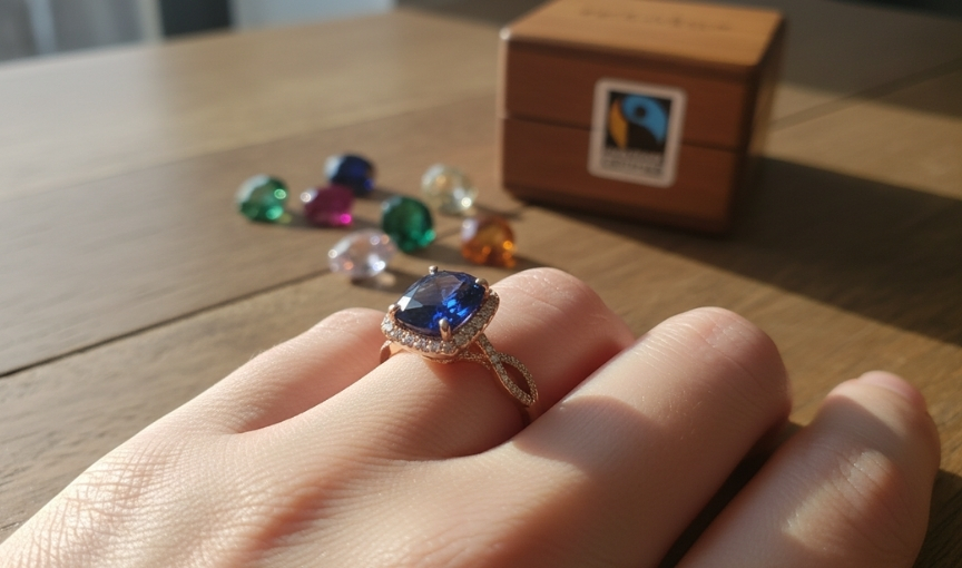 Fair Trade Gemstone Engagement Rings That Shine