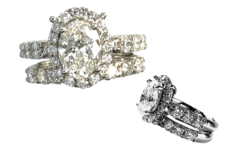 Lab Grown Diamond Bridal Ring Set