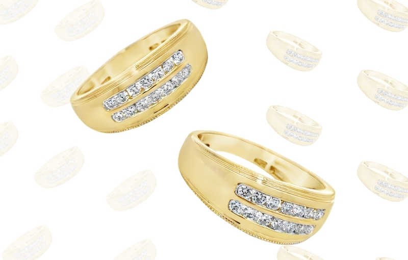 Blog-150_3 Yellow Gold Men’s Diamond Band Ring