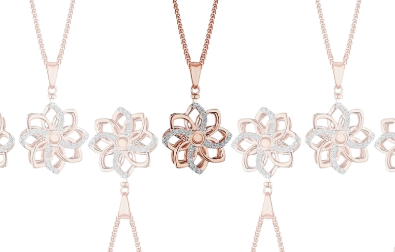Blog-152_4 Rose Gold Floral Pendant Necklace Design