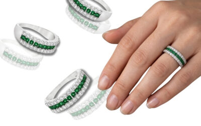 The Unique Allure of Emerald Green Bands