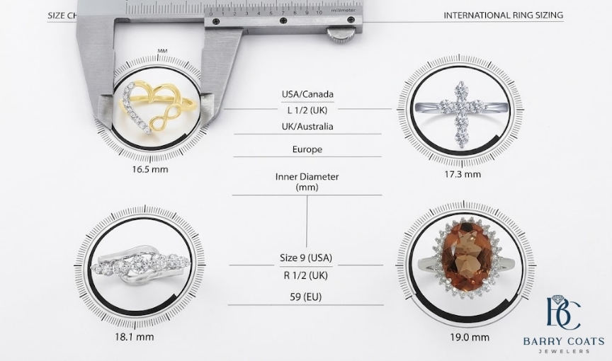 Using International Size Charts for Rings Image